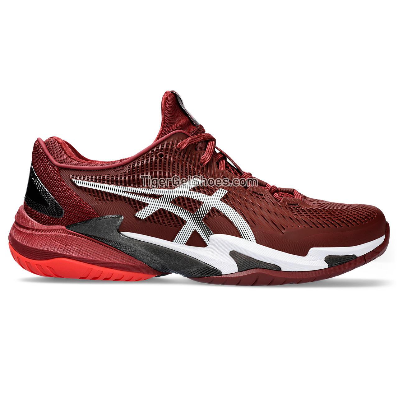 Asics Court Ff 3 Antique Red/White 1041A370-600 Mens Shoes