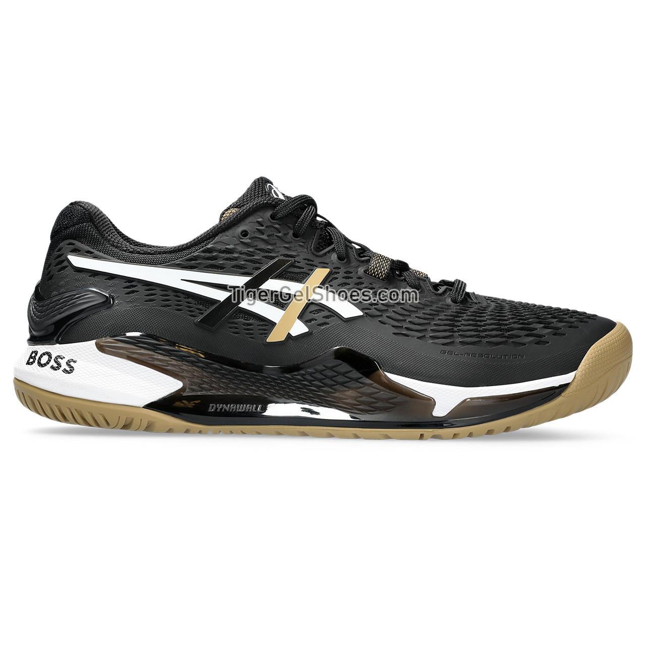 Asics X Hugo Boss Gel-resolution 9 Black/Camel 1041A453-001 Mens Shoes