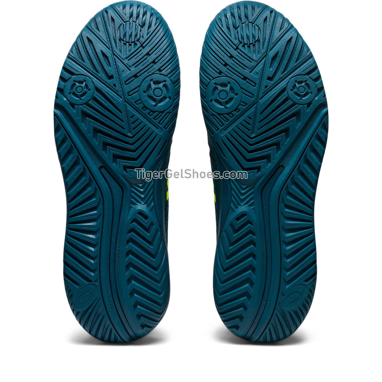 Asics Gel-challenger 14 Restful Teal/Safety Yellow 1041A405-400 Mens Shoes