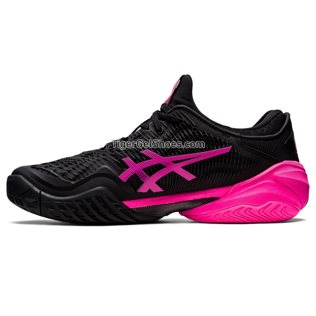 Asics Court Ff 3 Black/Hot Pink 1041A370-001 Mens Shoes