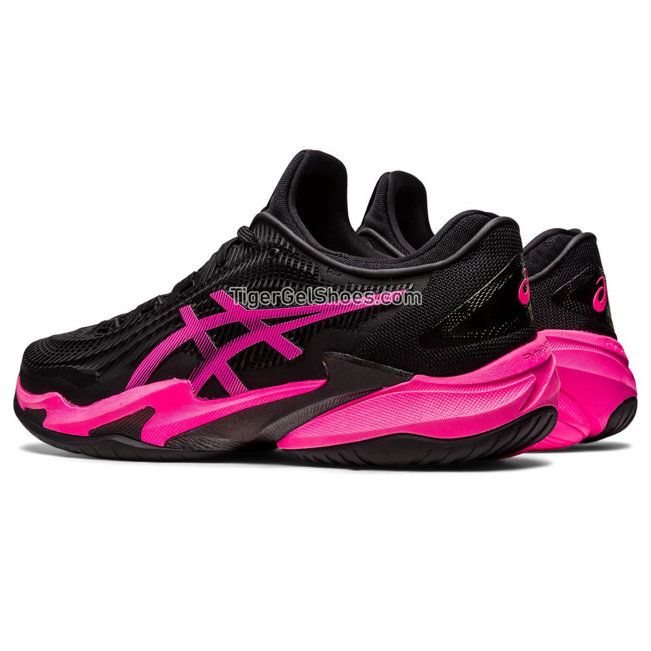 Asics Court Ff 3 Black/Hot Pink 1041A370-001 Mens Shoes