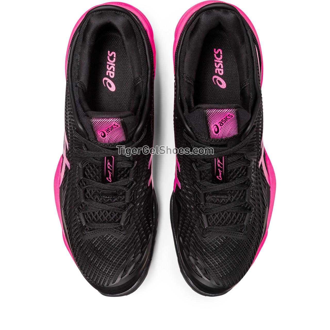 Asics Court Ff 3 Black/Hot Pink 1041A370-001 Mens Shoes