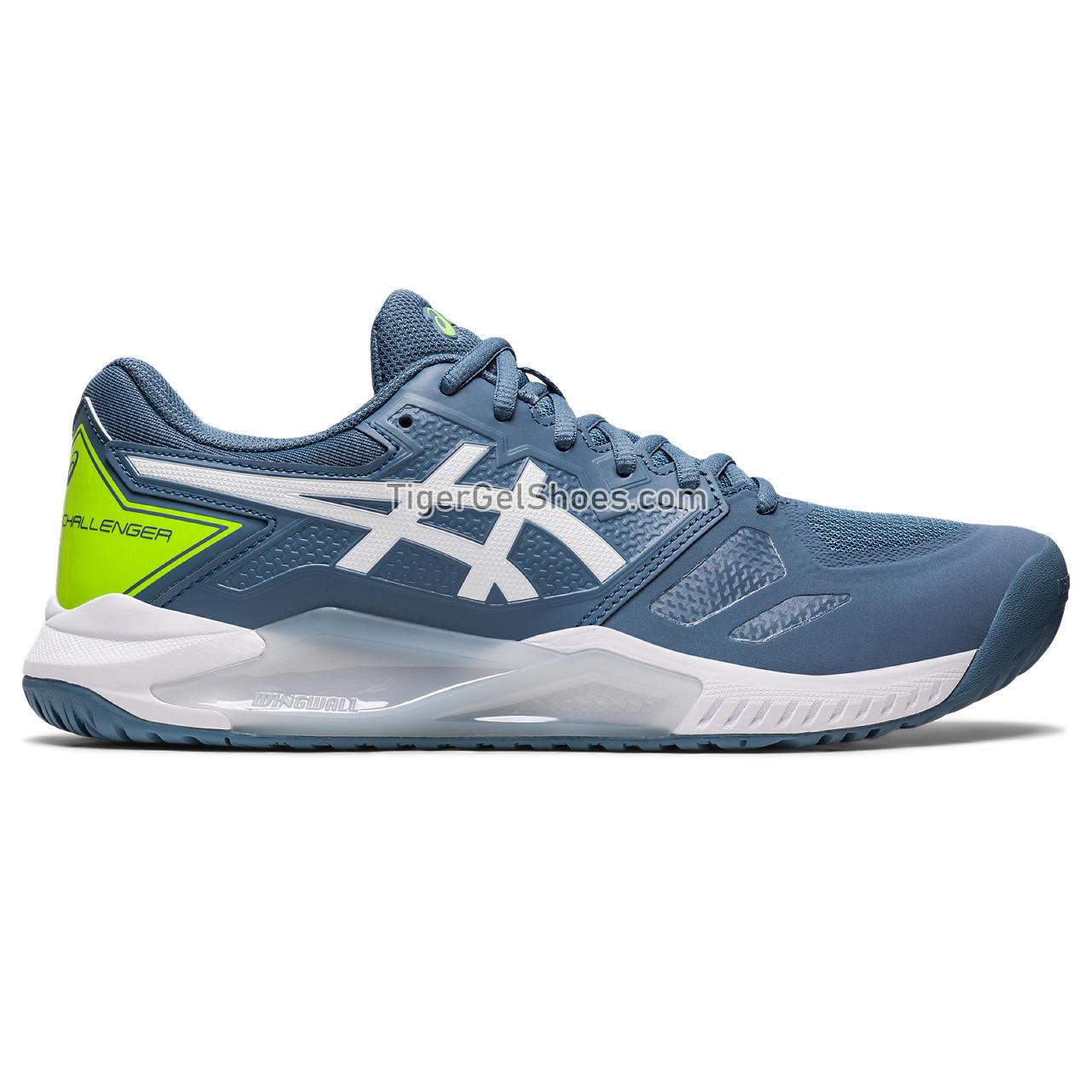 Asics Gel-challenger 13 Steel Blue/White 1041A222-400 Mens Shoes Asics Gel-challenger 13 Steel Blue/White 1041A222-400 Mens Shoes