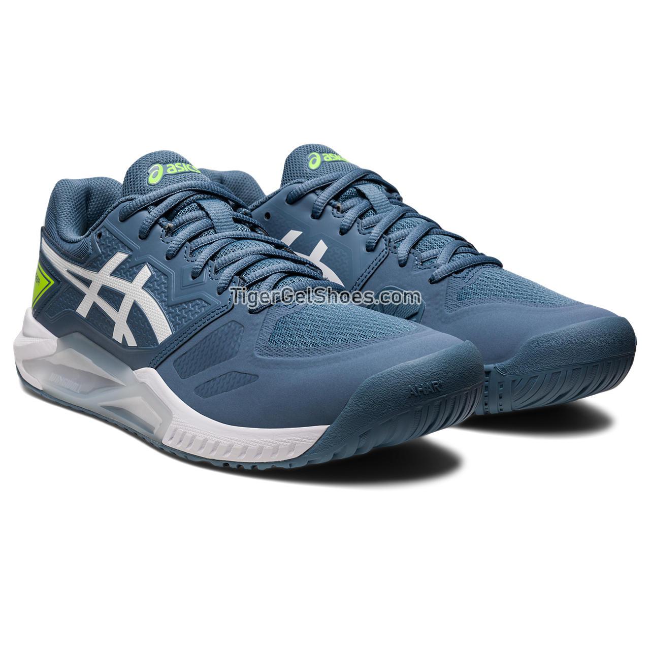 Asics Gel-challenger 13 Steel Blue/White 1041A222-400 Mens Shoes