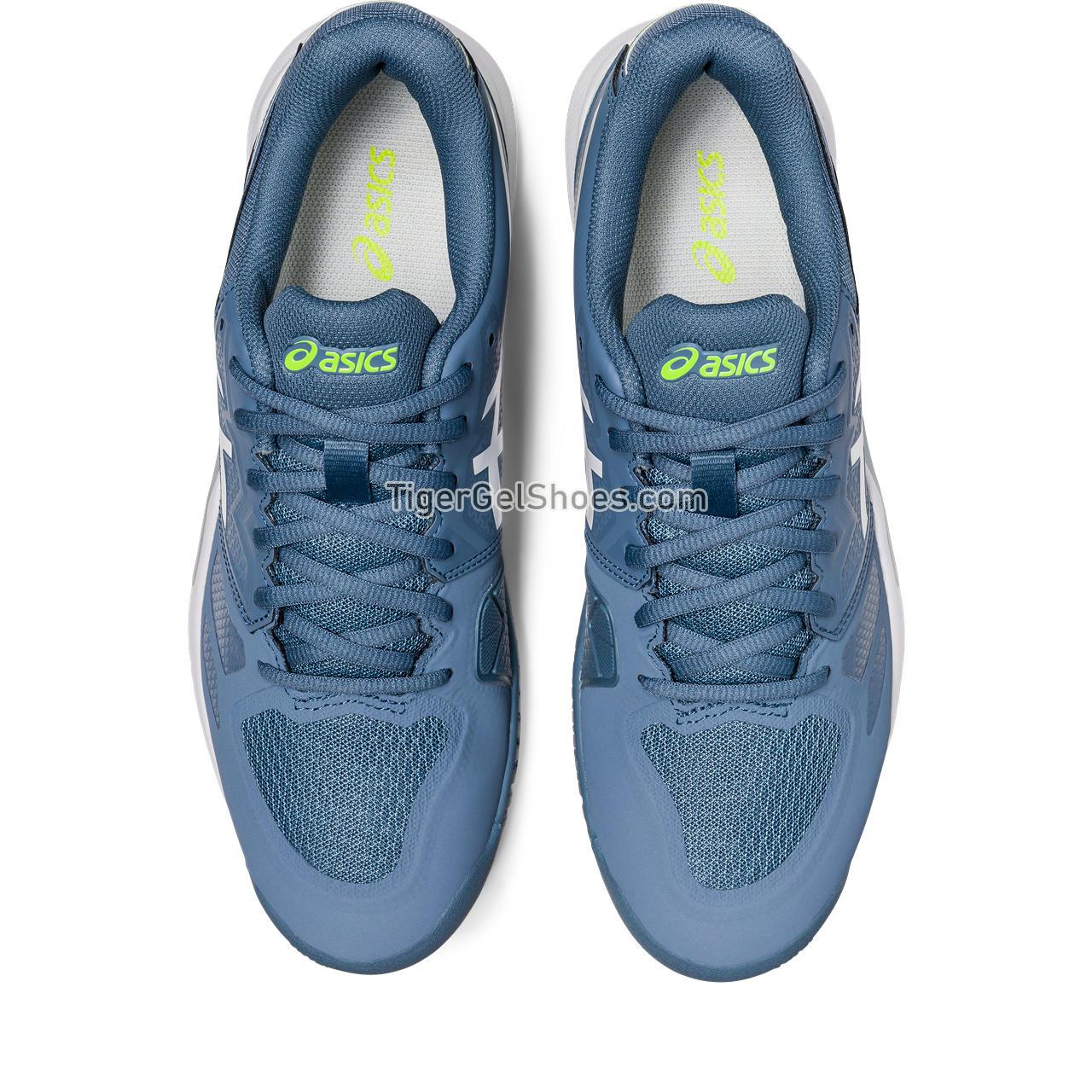 Asics Gel-challenger 13 Steel Blue/White 1041A222-400 Mens Shoes