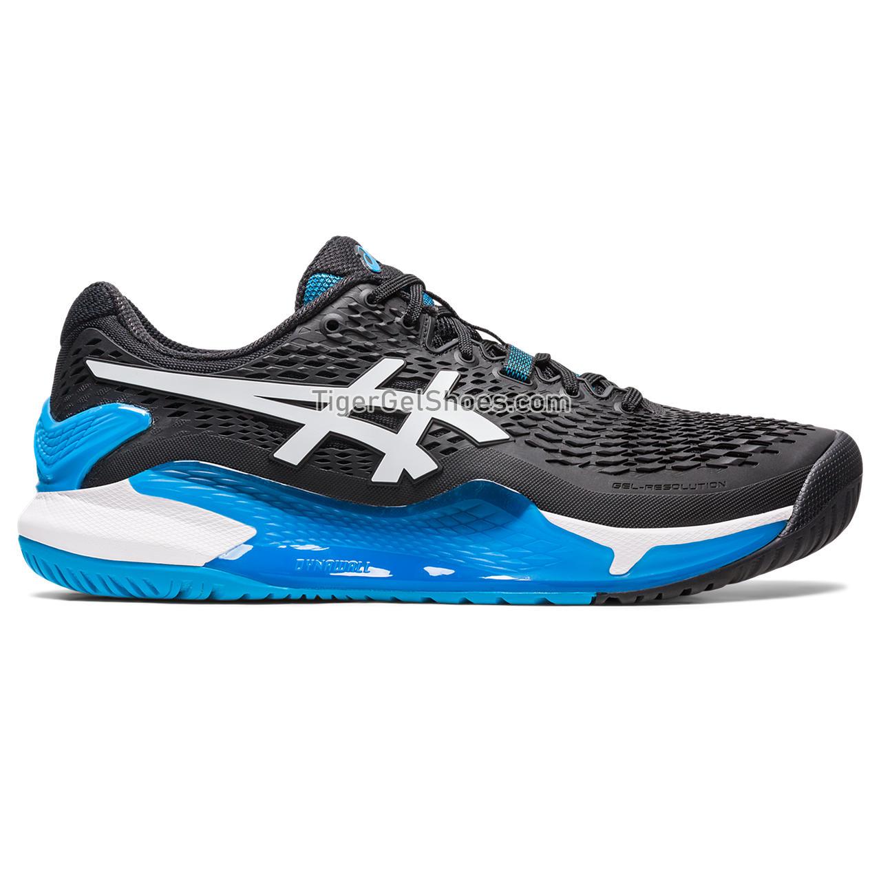 Asics Gel-resolution 9 Black/White 1041A330-001 Mens Shoes