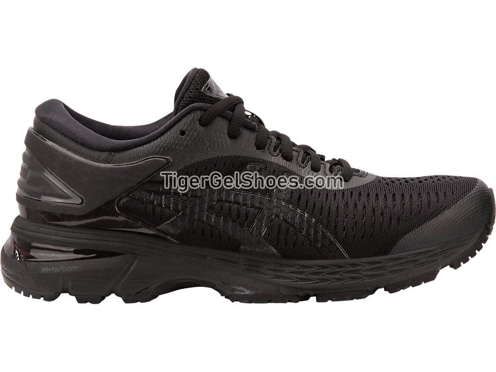 Asics GEL-Kayano 25 Black/Black 1012A026-002 Womens Running Shoes