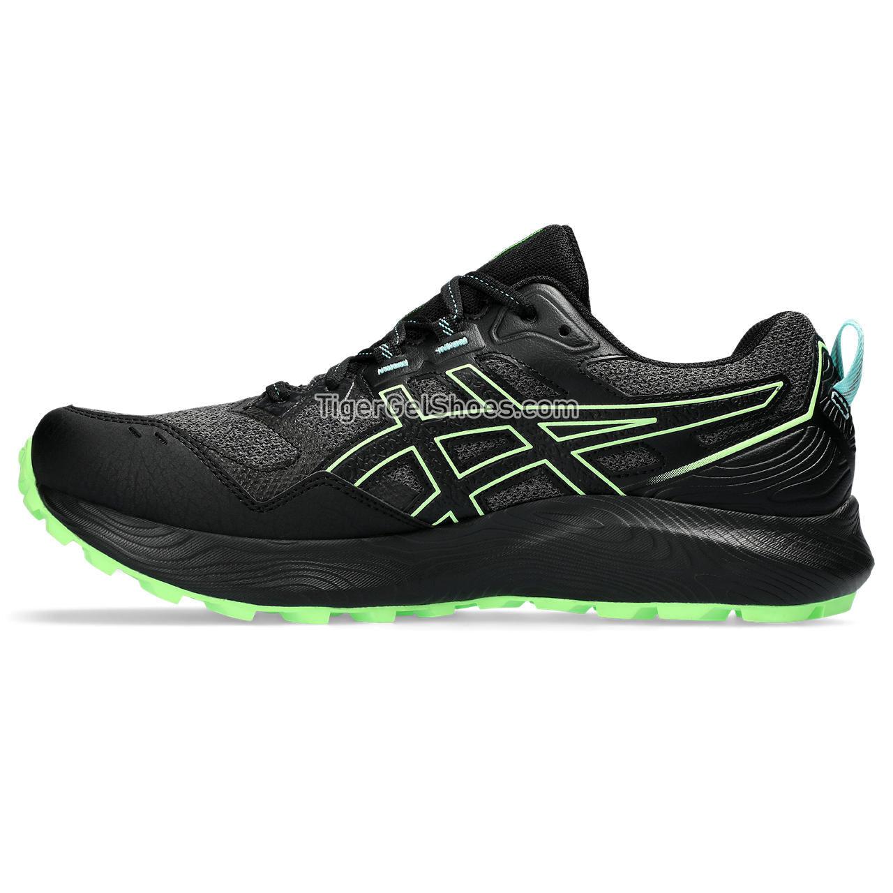 Asics Gel-sonoma 7 Gtx Black/Illuminate Green 1011B593-004 Mens Shoes