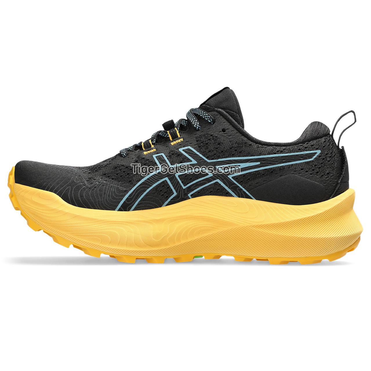 Asics Trabuco Max 2 Black/Gris Blue 1011B606-003 Mens Shoes