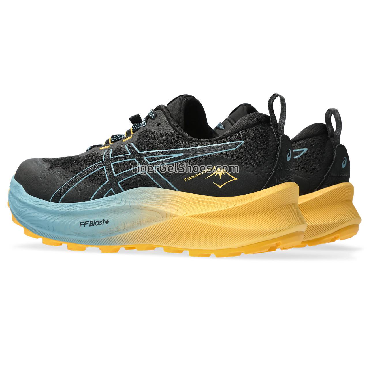 Asics Trabuco Max 2 Black/Gris Blue 1011B606-003 Mens Shoes