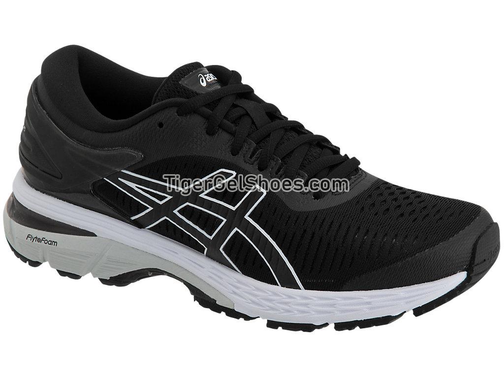 Asics GEL-Kayano 25 Black/Glacier Grey 1012A026-003 Womens Running Shoes