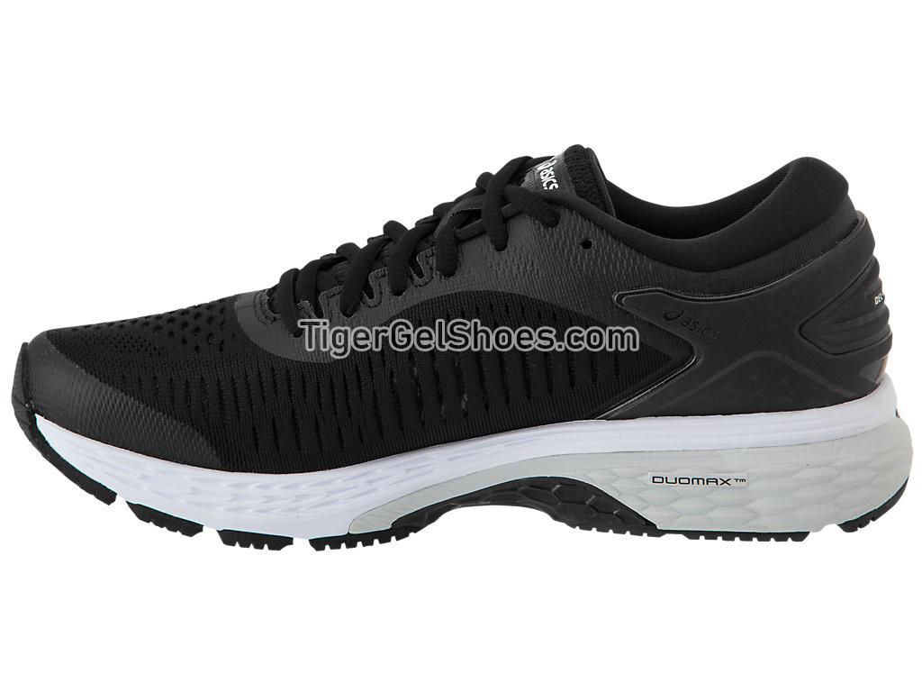 Asics GEL-Kayano 25 Black/Glacier Grey 1012A026-003 Womens Running Shoes