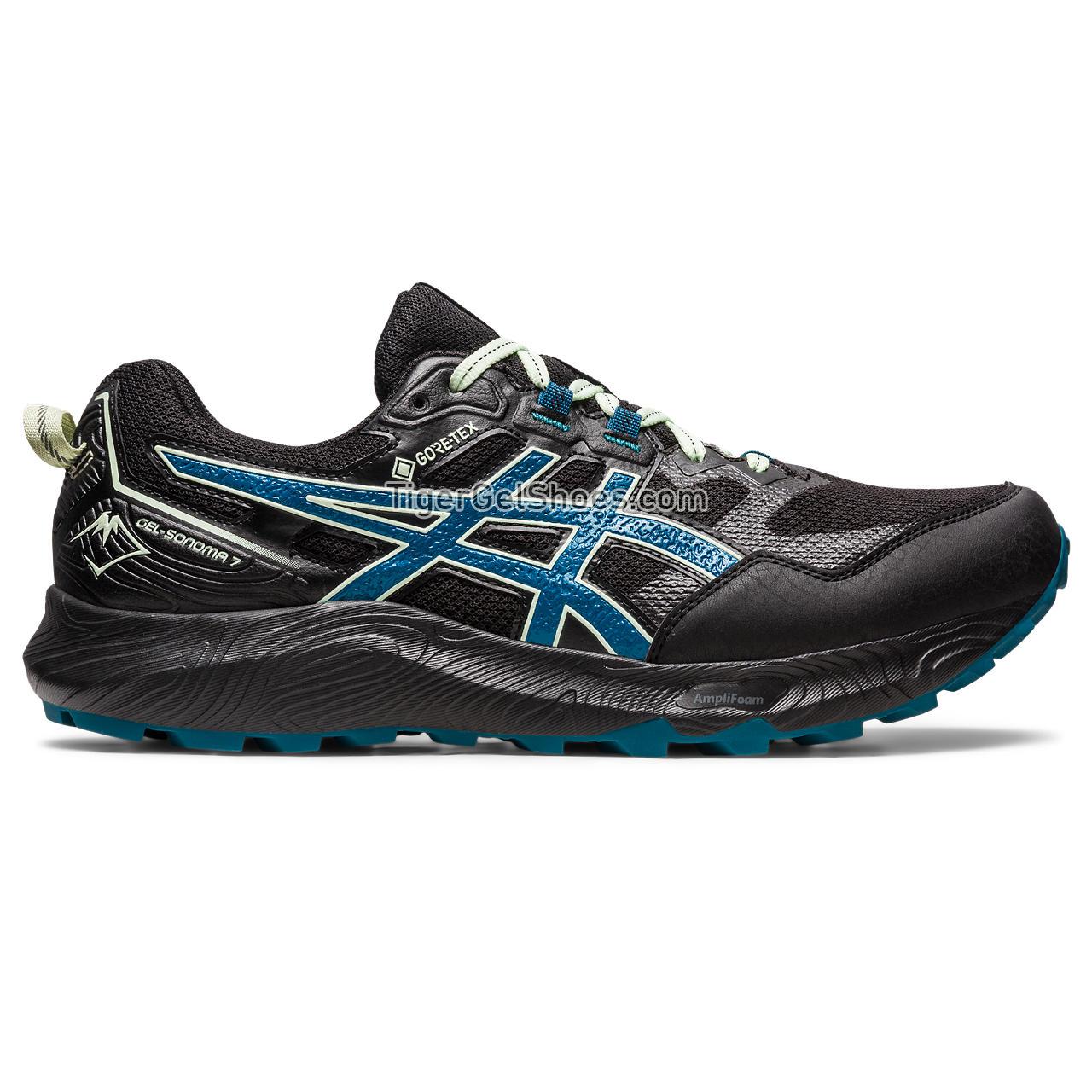 Asics Gel-sonoma 7 Gtx Black/Ink Teal 1011B593-001 Mens Shoes