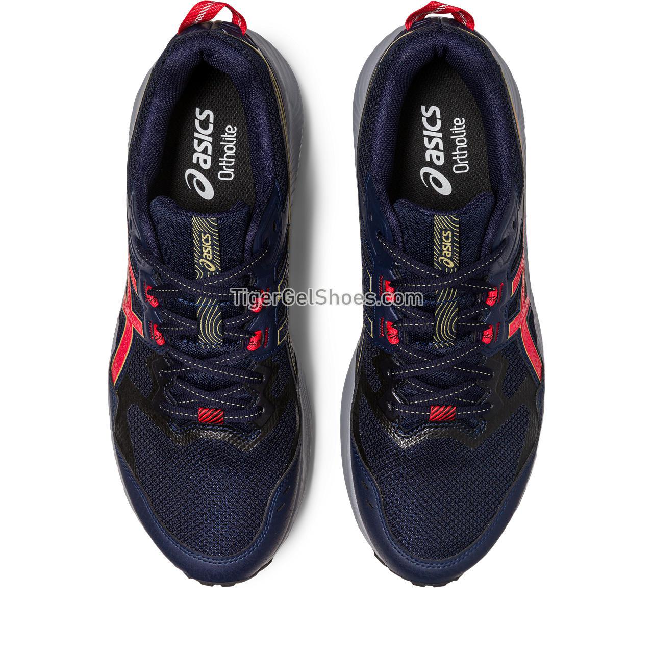 Asics Gel-sonoma 7 Midnight/Electric Red 1011B595-400 Mens Shoes