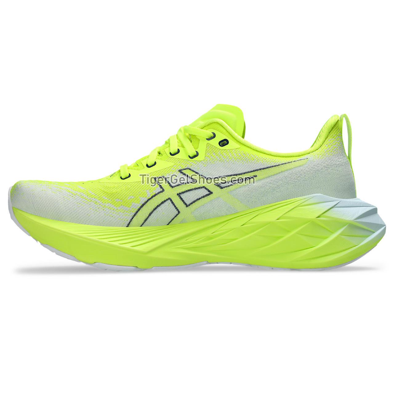 Asics Novablast 4 Safety Yellow/Cool Grey 1011B693-750 Mens Shoes