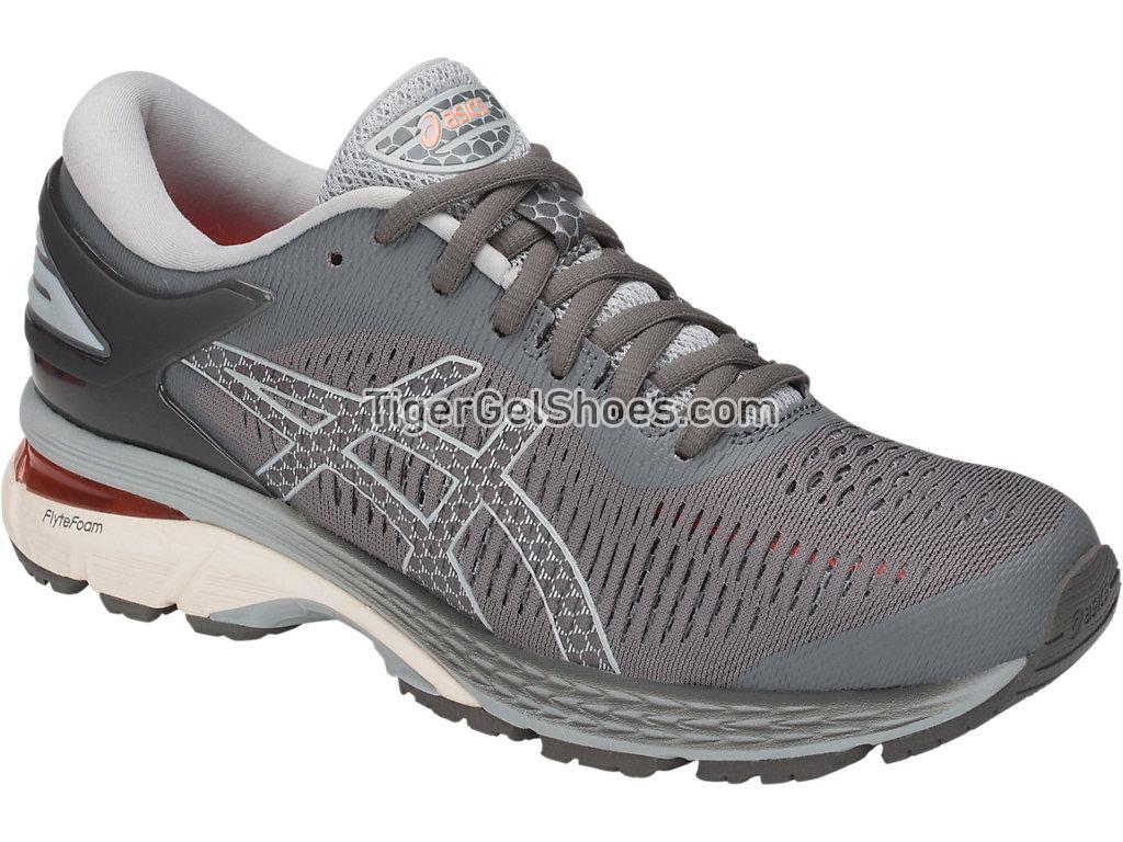 Asics GEL-Kayano 25 Iron Clad/Black 1012A026-020 Womens Running Shoes
