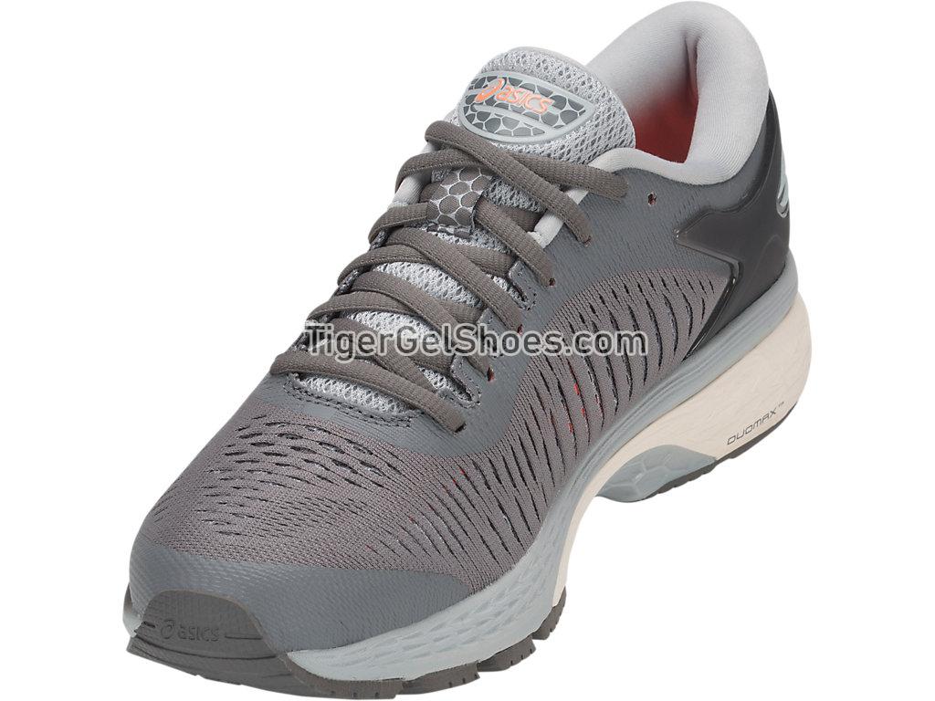Asics GEL-Kayano 25 Iron Clad/Black 1012A026-020 Womens Running Shoes