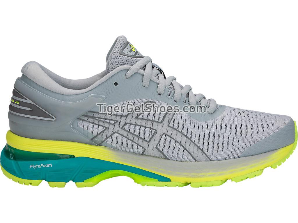 Asics GEL-Kayano 25 Mid Grey/Carbon 1012A026-021 Womens Running Shoes