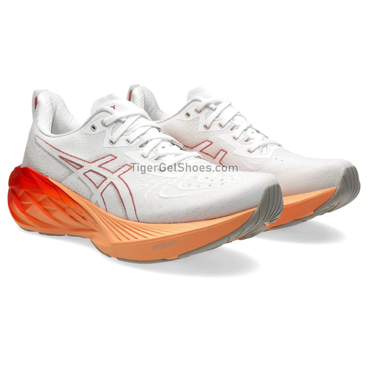 Asics Novablast 4 White/Moonrock 1011B693-103 Mens Shoes