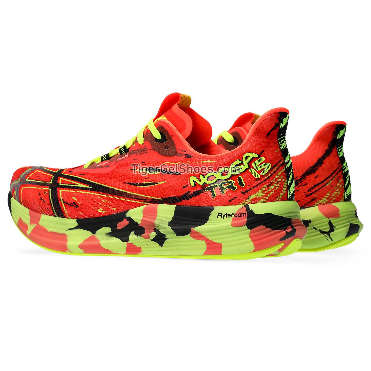 Asics Noosa Tri 15 Sunrise Red/Black 1011B609-601 Mens Shoes