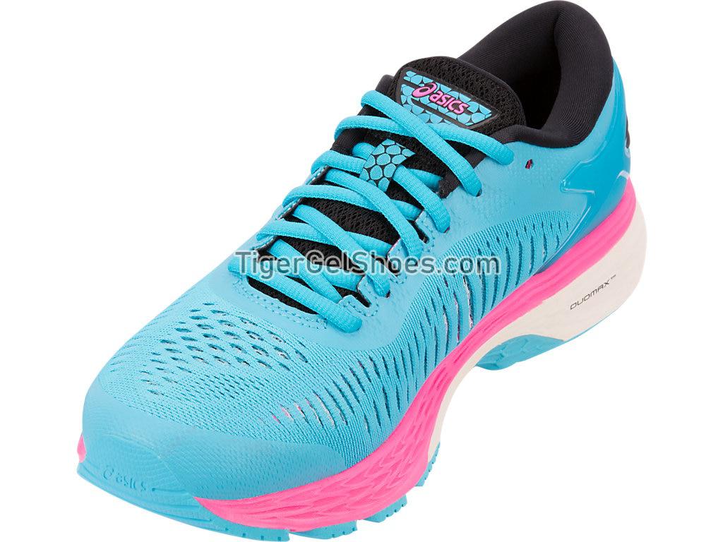 Asics GEL-Kayano 25 Aquarium/Black 1012A026-400 Womens Running Shoes
