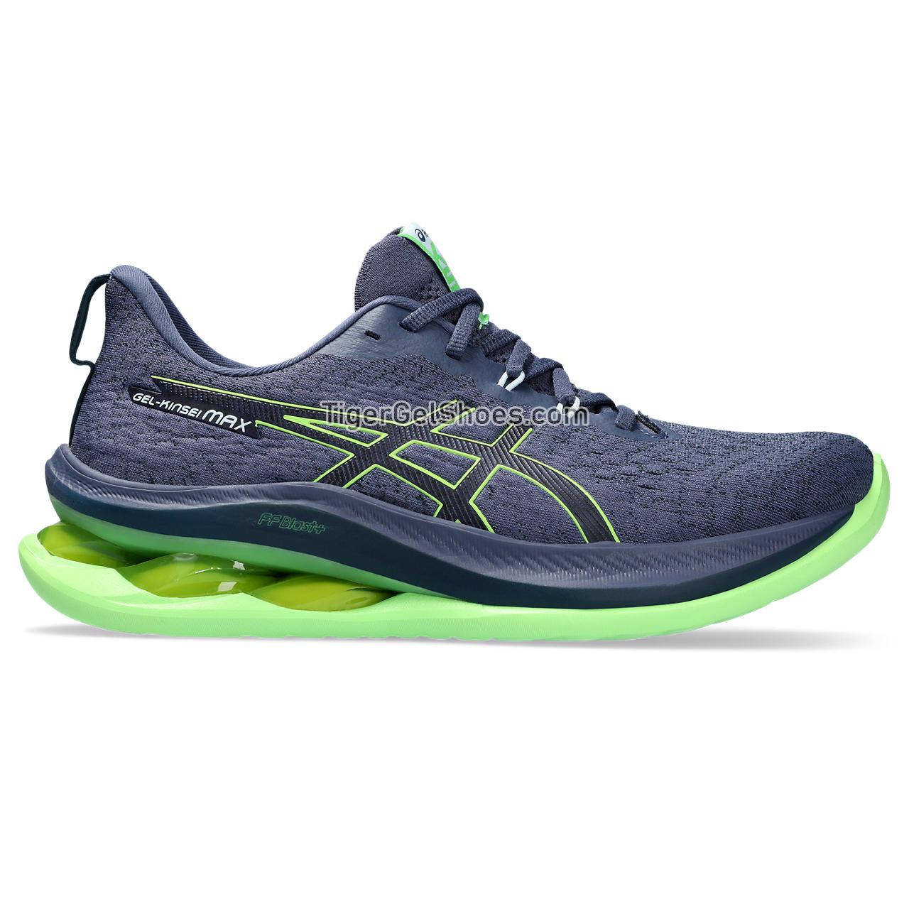 Asics Gel-kinsei Max Thunder Blue/Electric Lime 1011B696-401 Mens Shoes