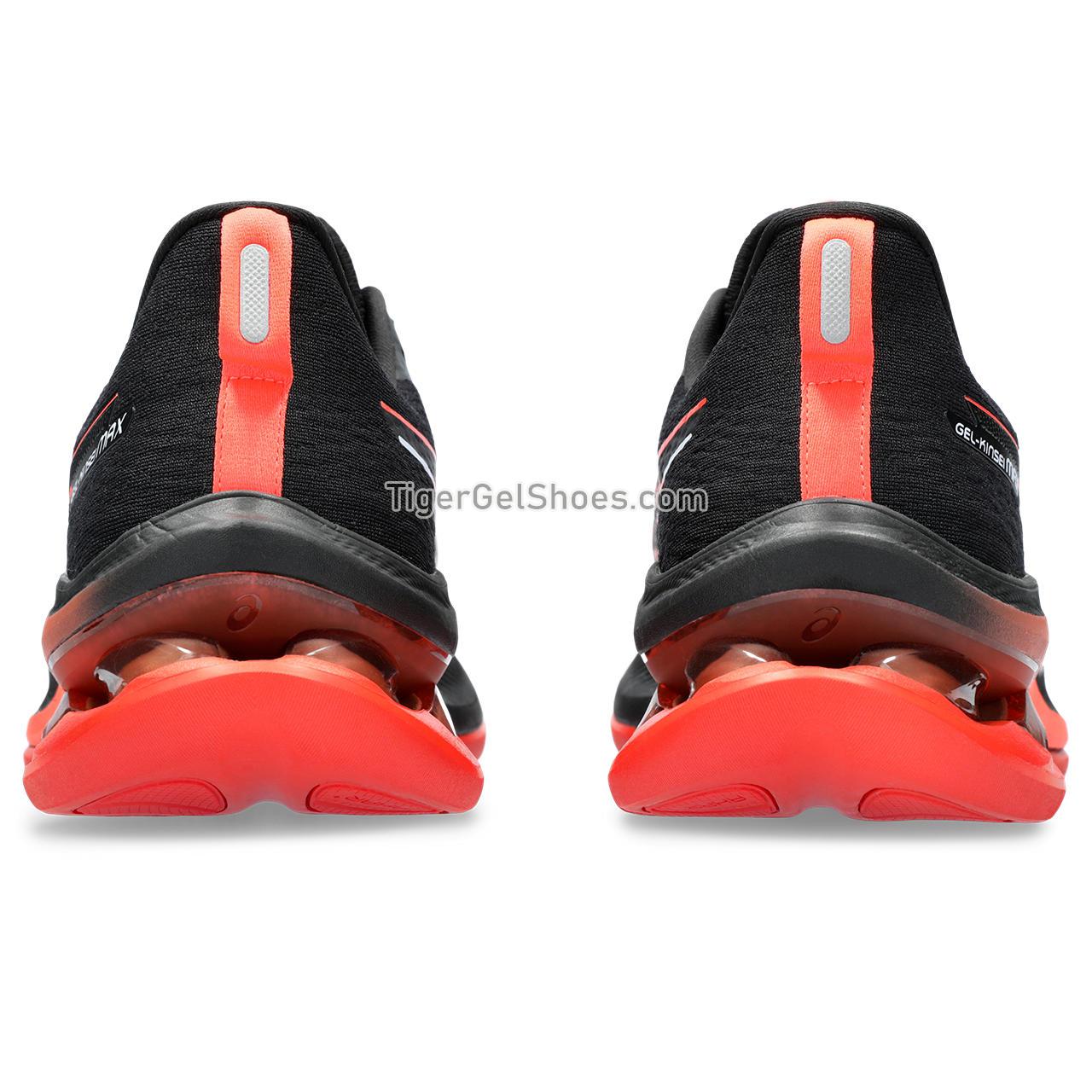 Asics Gel-kinsei Max Black/Sunrise Red 1011B696-002 Mens Shoes