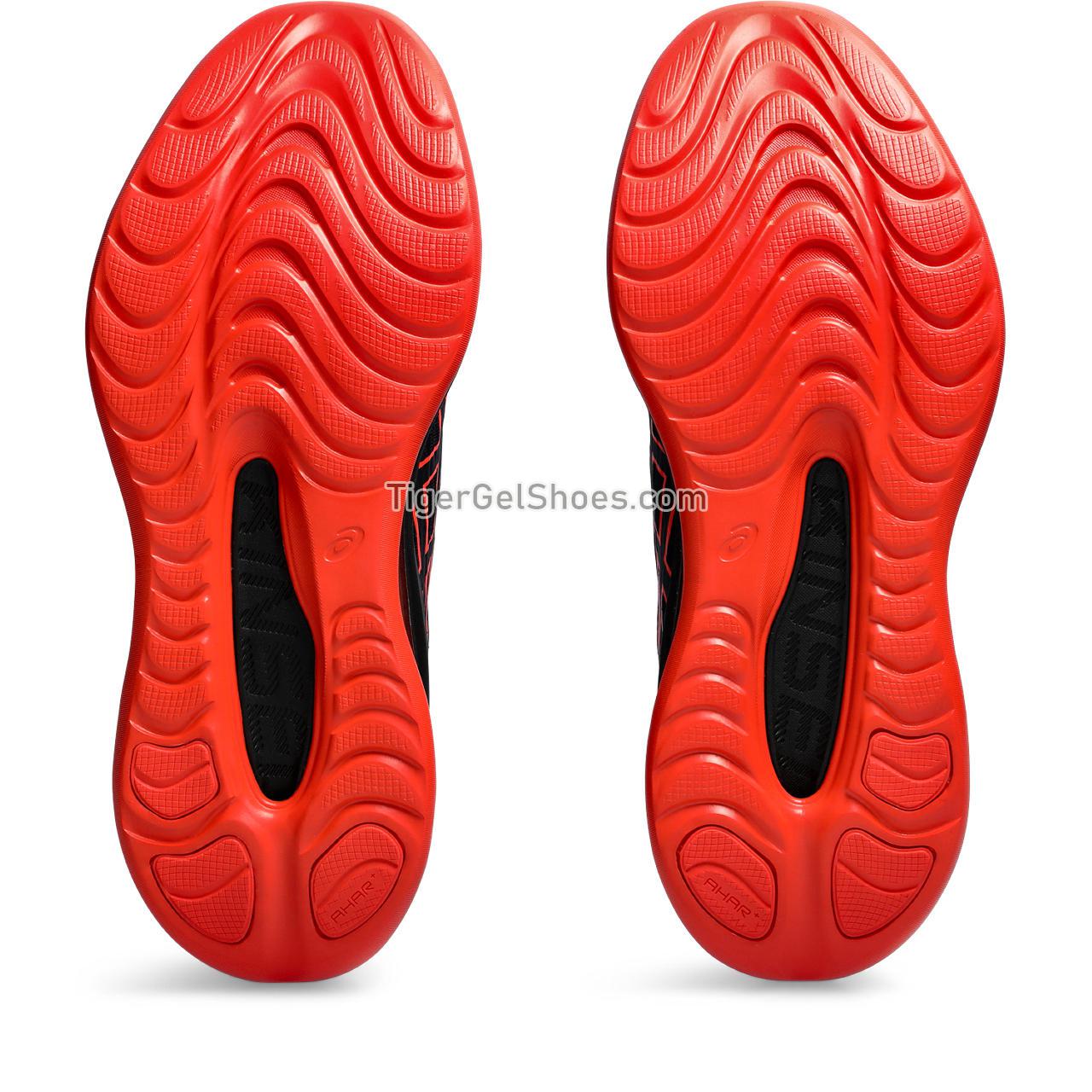 Asics Gel-kinsei Max Black/Sunrise Red 1011B696-002 Mens Shoes