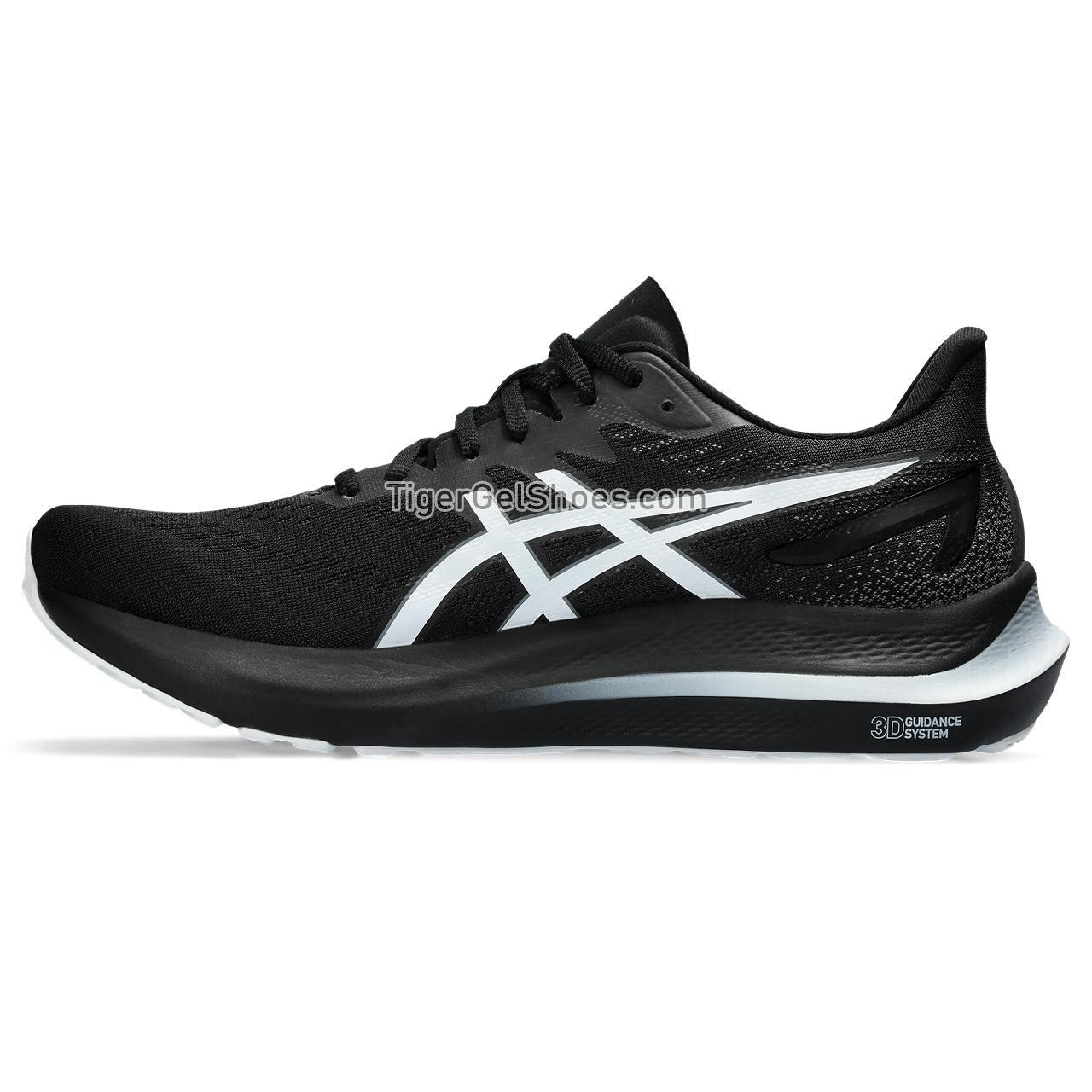 Asics Gt-2000 12 Black/White 1011B691-006 Mens Shoes