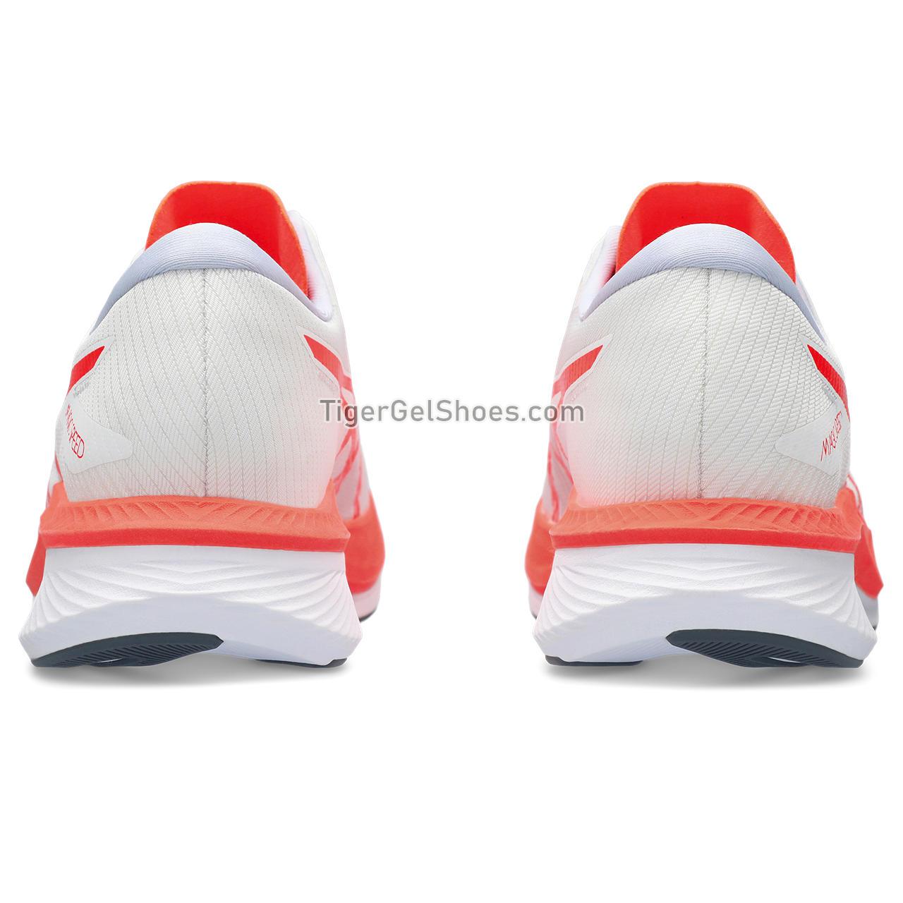 Asics Magic Speed 3 White/Sunrise Red 1011B848-100 Mens Shoes
