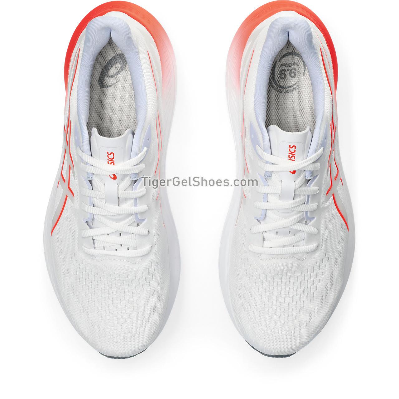 Asics Gt-2000 12 White/Sunrise Red 1011B691-101 Mens Shoes