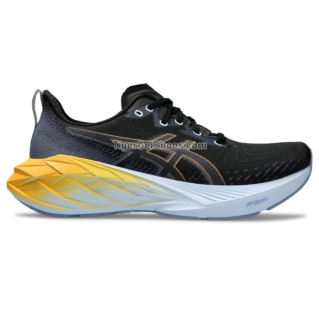 Asics Novablast 4 Black/Thunder Blue 1011B693-001 Mens Shoes