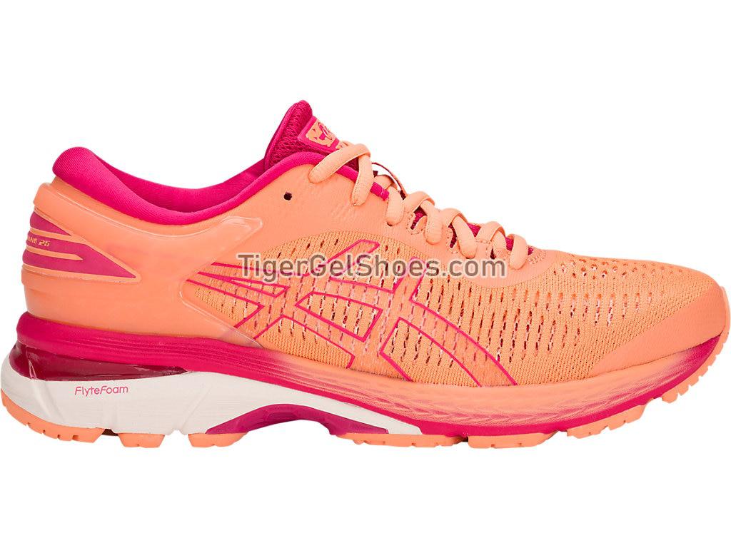Asics GEL-Kayano 25 Mojave/White 1012A026-800 Womens Running Shoes