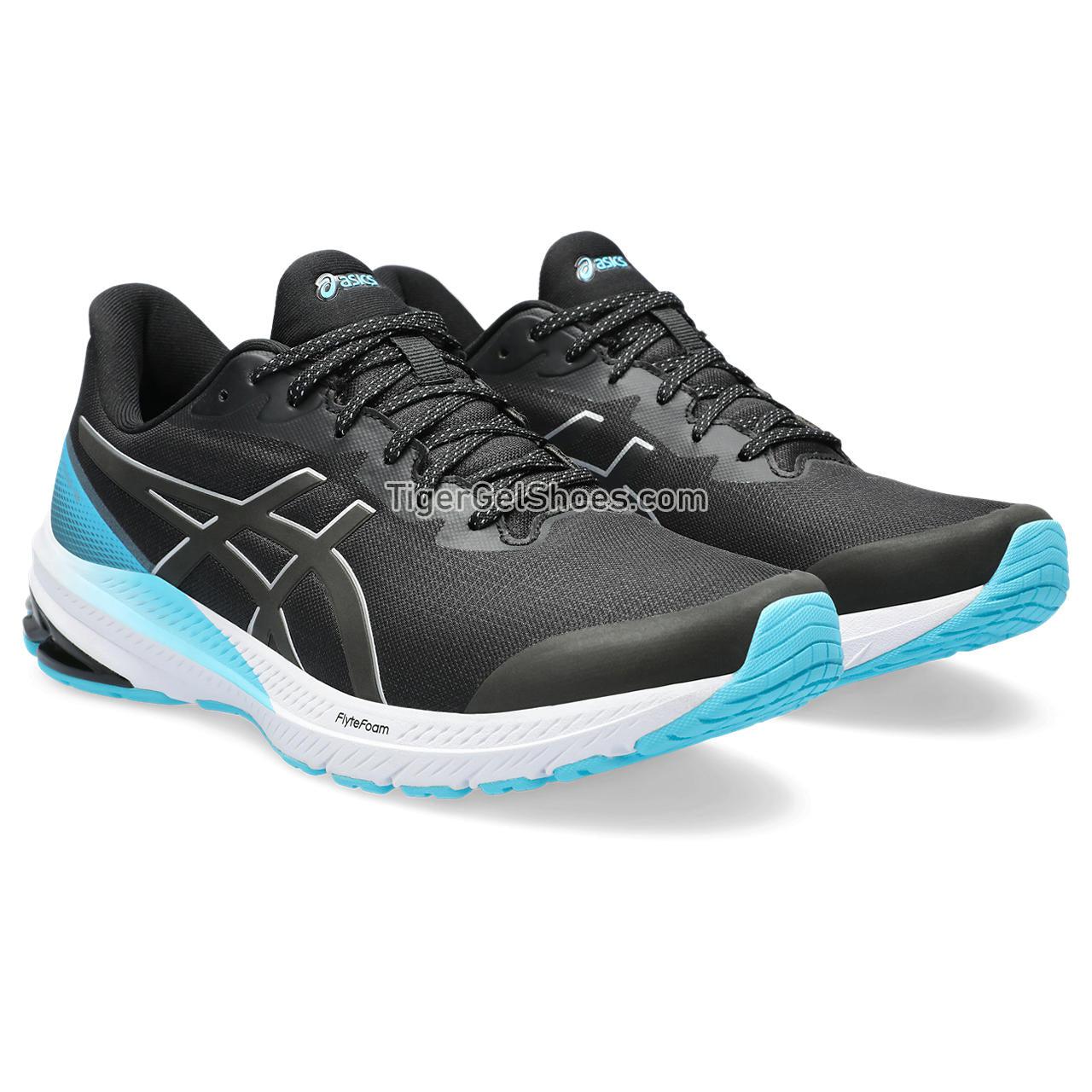Asics Gt-1000 12 Lite-show Black/Pure Silver 1011B762-001 Mens Shoes