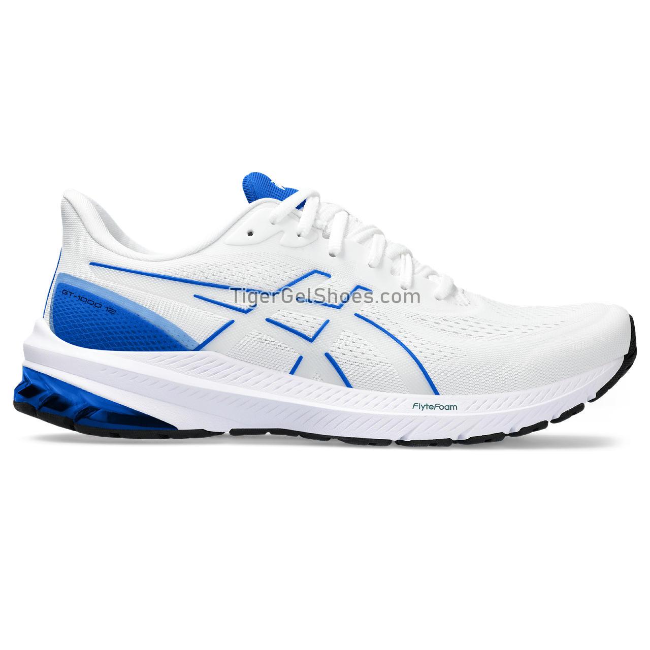 Asics Gt-1000 12 White/Illusion Blue 1011B631-100 Mens Shoes