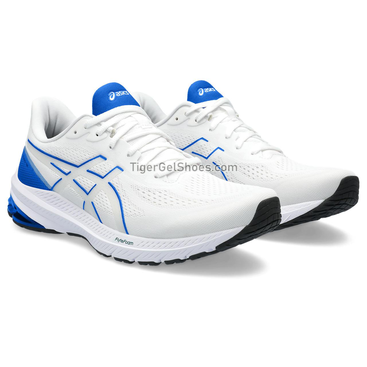 Asics Gt-1000 12 White/Illusion Blue 1011B631-100 Mens Shoes