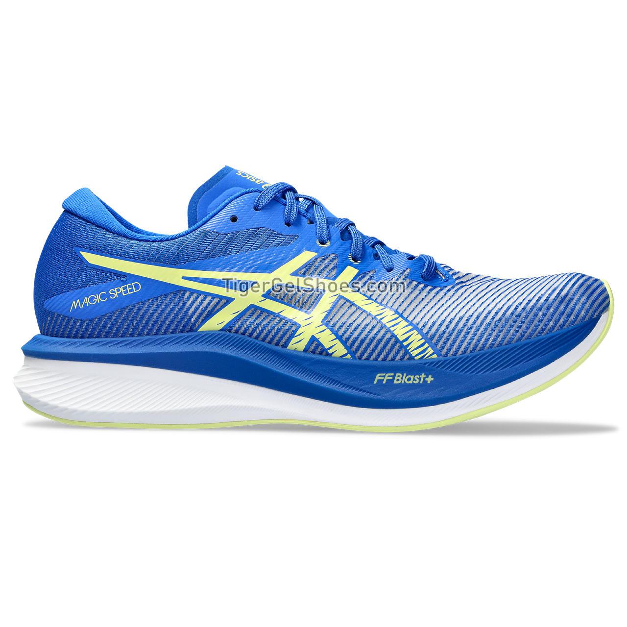 Asics Magic Speed 3 Illusion Blue/Glow Yellow 1011B703-400 Mens Shoes