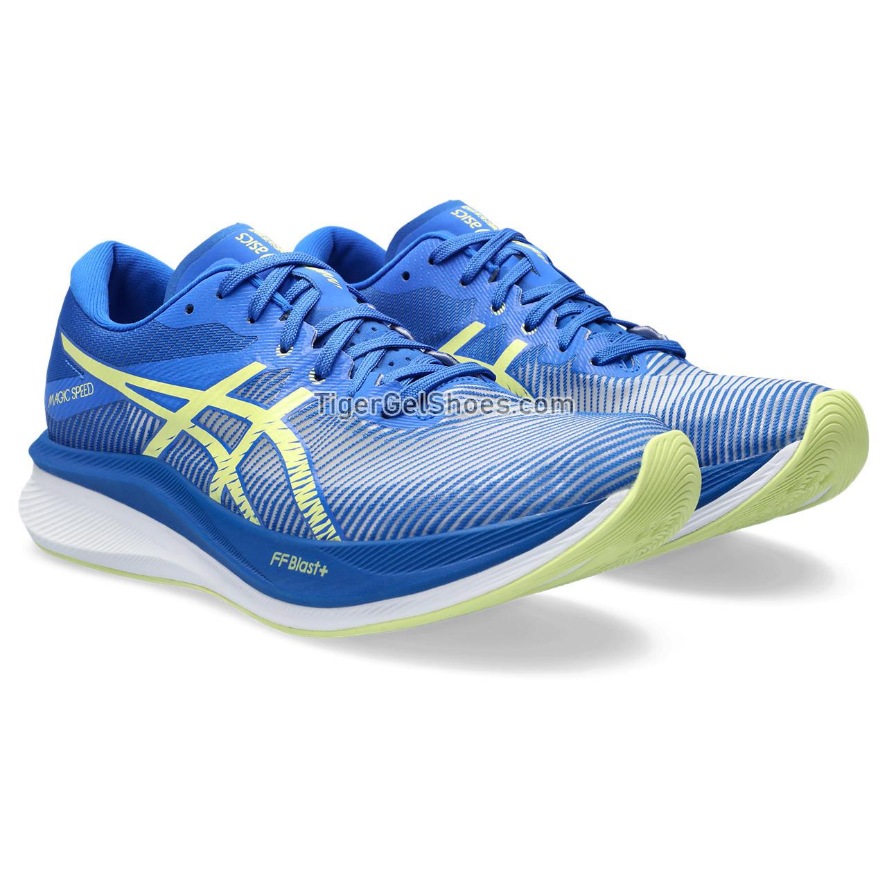 Asics Magic Speed 3 Illusion Blue/Glow Yellow 1011B703-400 Mens Shoes