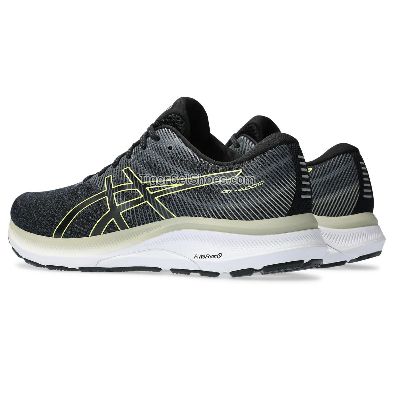 Asics Gt-4000 3 Black/Glow Yellow 1011B206-003 Mens Shoes