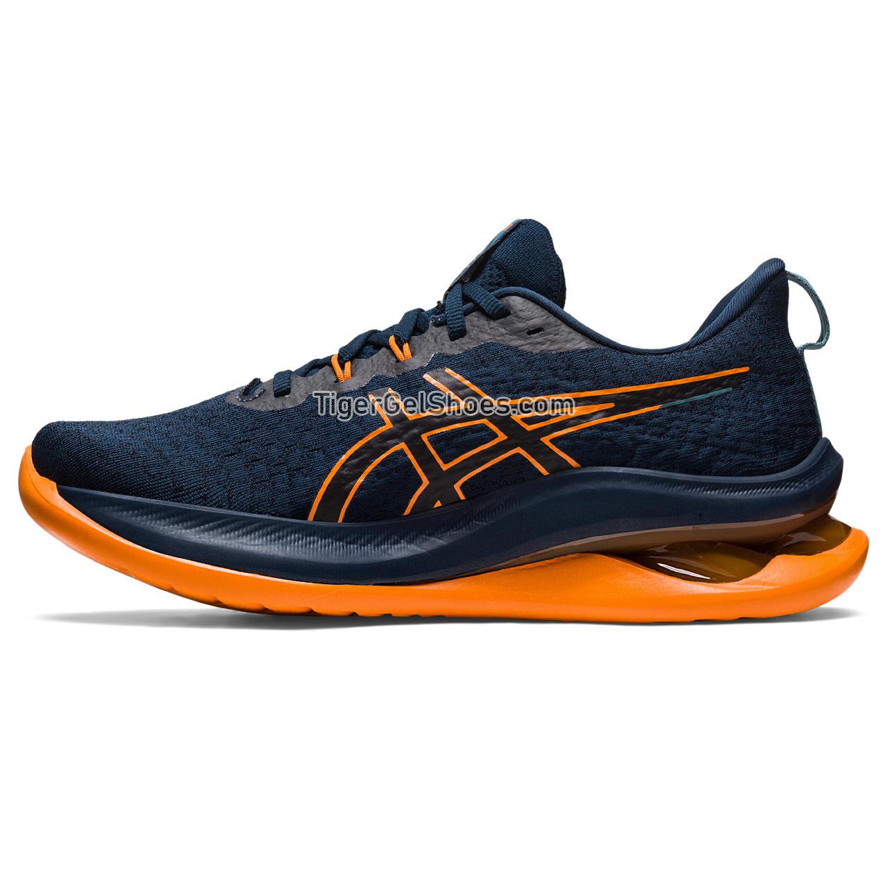 Asics Gel-kinsei Max French Blue/Bright Orange 1011B696-400 Mens Shoes