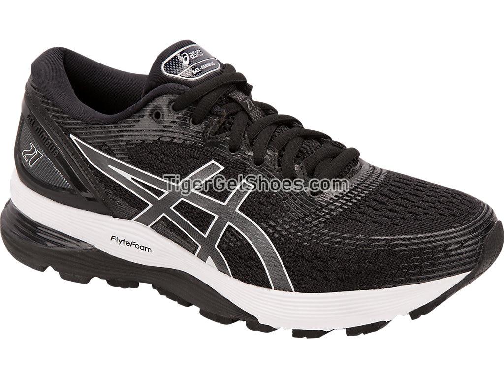 Asics GEL-Nimbus 21 Black/Dark Grey 1012A156-001 Womens Running Shoes