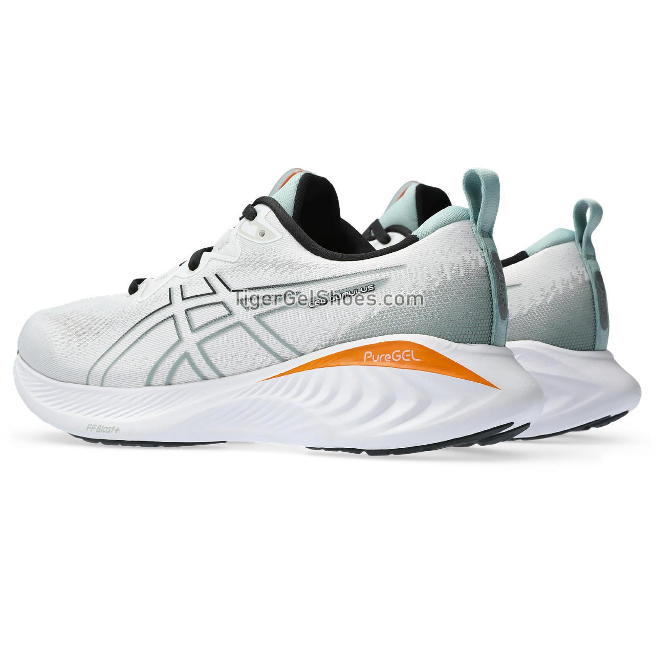 Asics Gel-cumulus 25 White/Black 1011B621-103 Mens Shoes