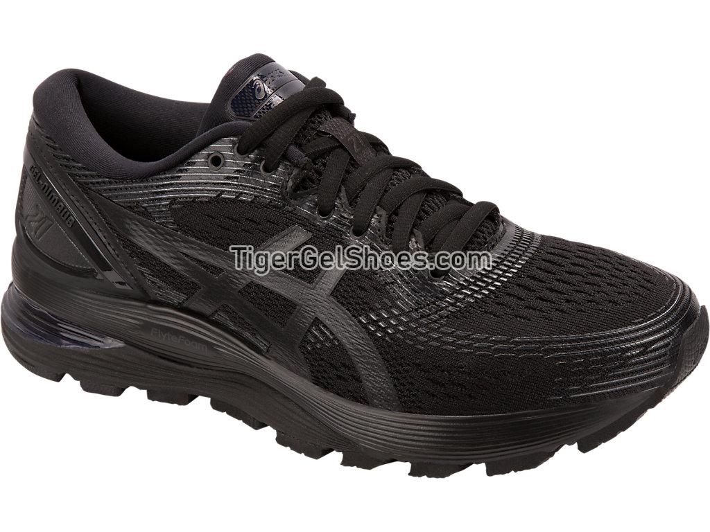 Asics GEL-Nimbus 21 Black/Black 1012A156-004 Womens Running Shoes