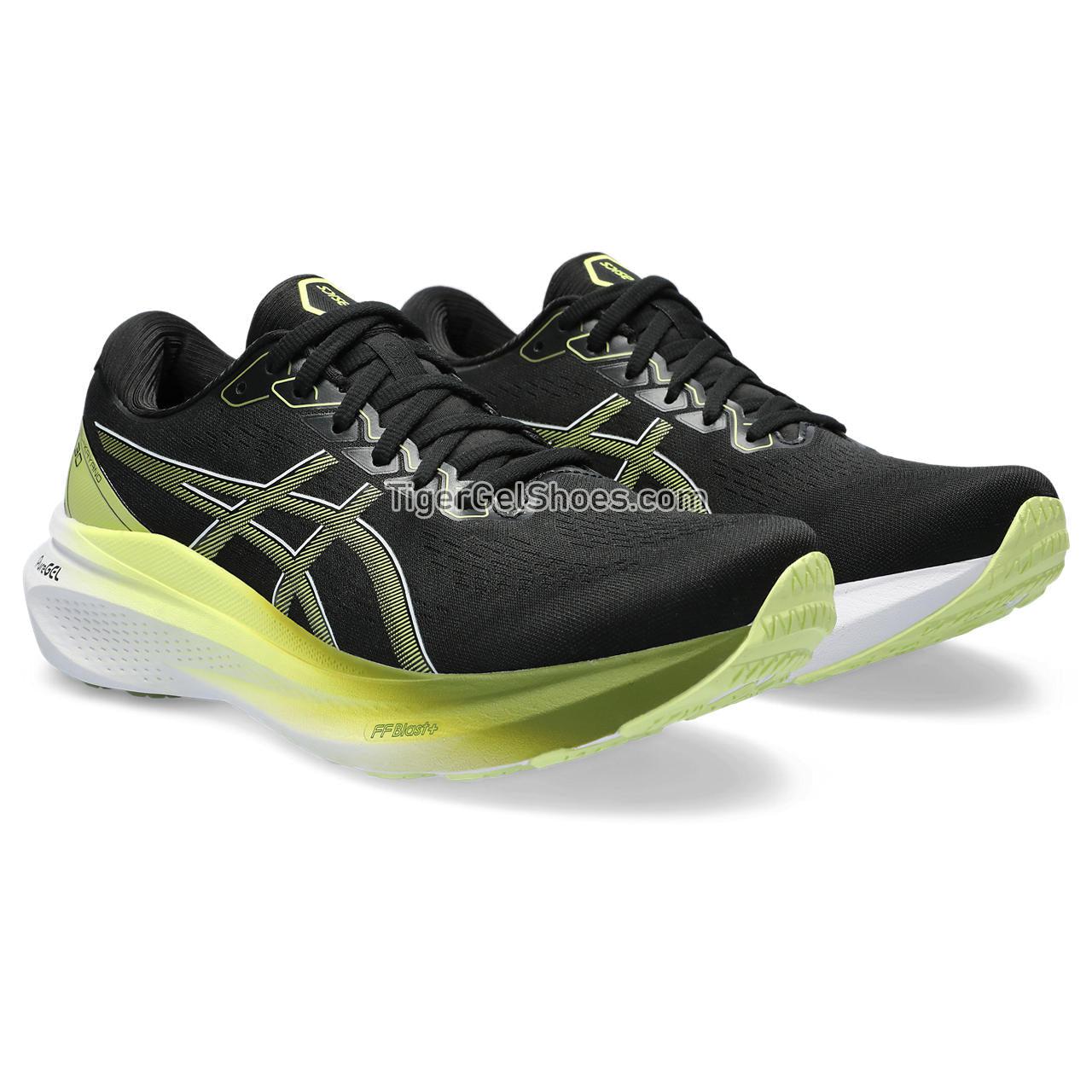 Asics Gel-kayano 30 Black/Glow Yellow 1011B548-003 Mens Shoes