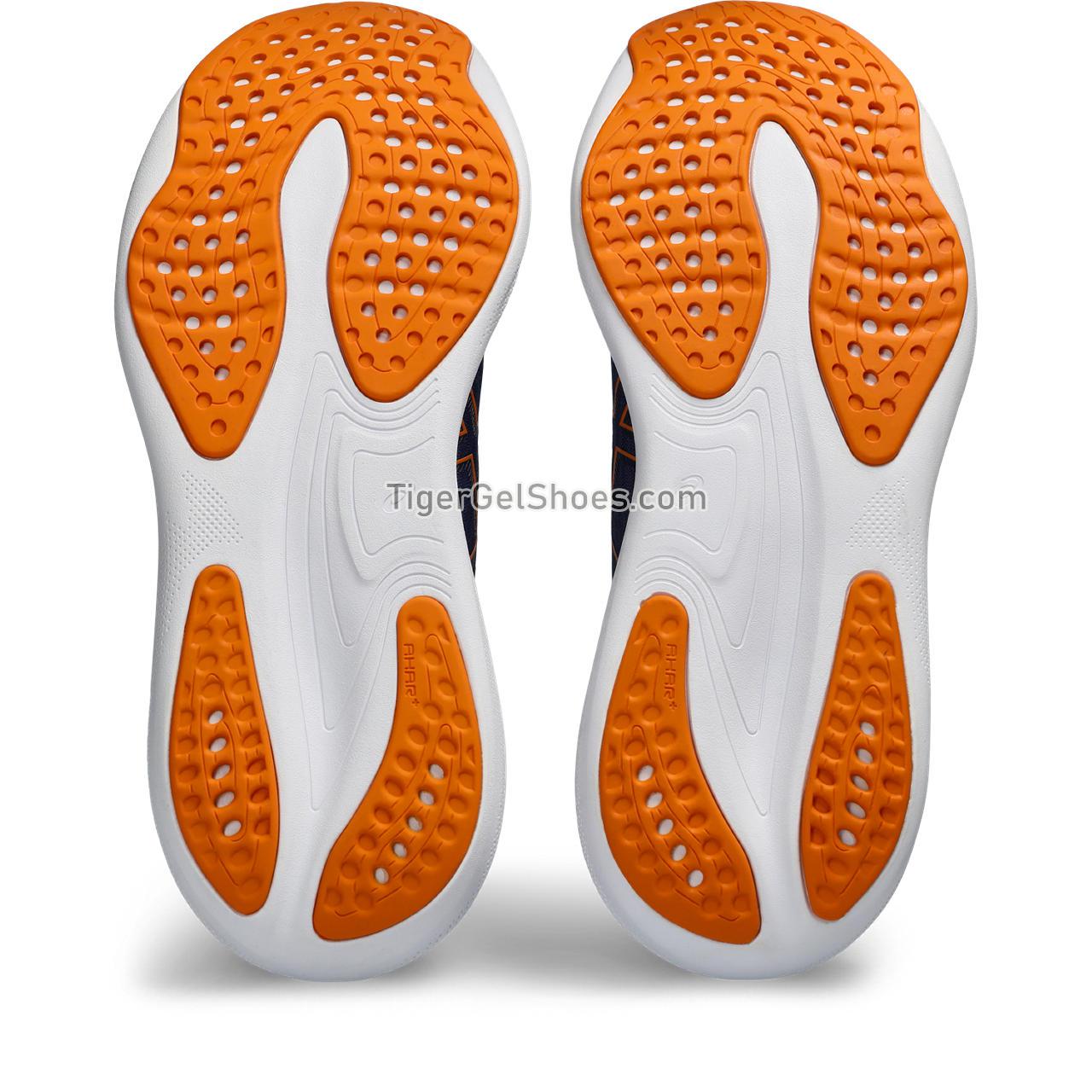 Asics Gel-nimbus 25 Deep Ocean/Bright Orange 1011B547-403 Mens Shoes