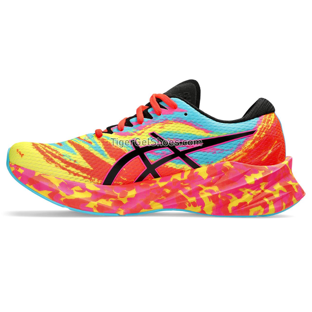 Asics Novablast 3 Aquarium/Vibrant Yellow 1011B804-400 Mens Shoes