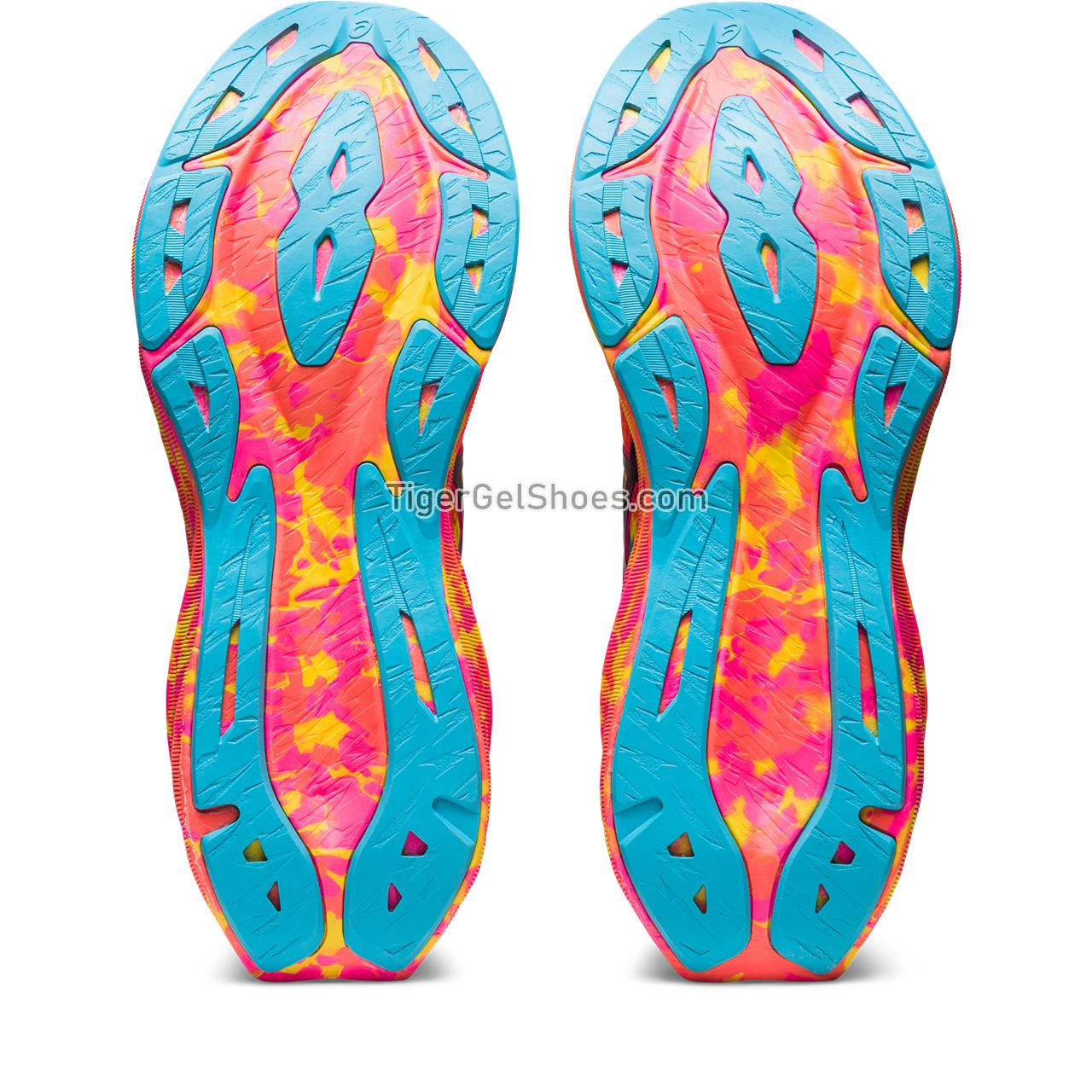 Asics Novablast 3 Aquarium/Vibrant Yellow 1011B804-400 Mens Shoes