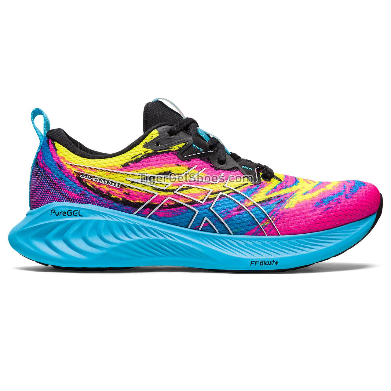 Asics Gel-cumulus 25 Aquarium/Vibrant Yellow 1011B768-400 Mens Shoes