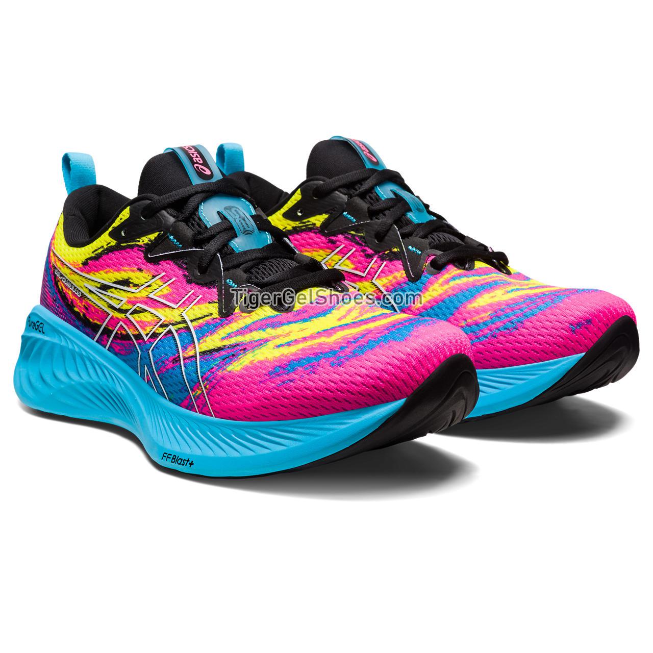 Asics Gel-cumulus 25 Aquarium/Vibrant Yellow 1011B768-400 Mens Shoes