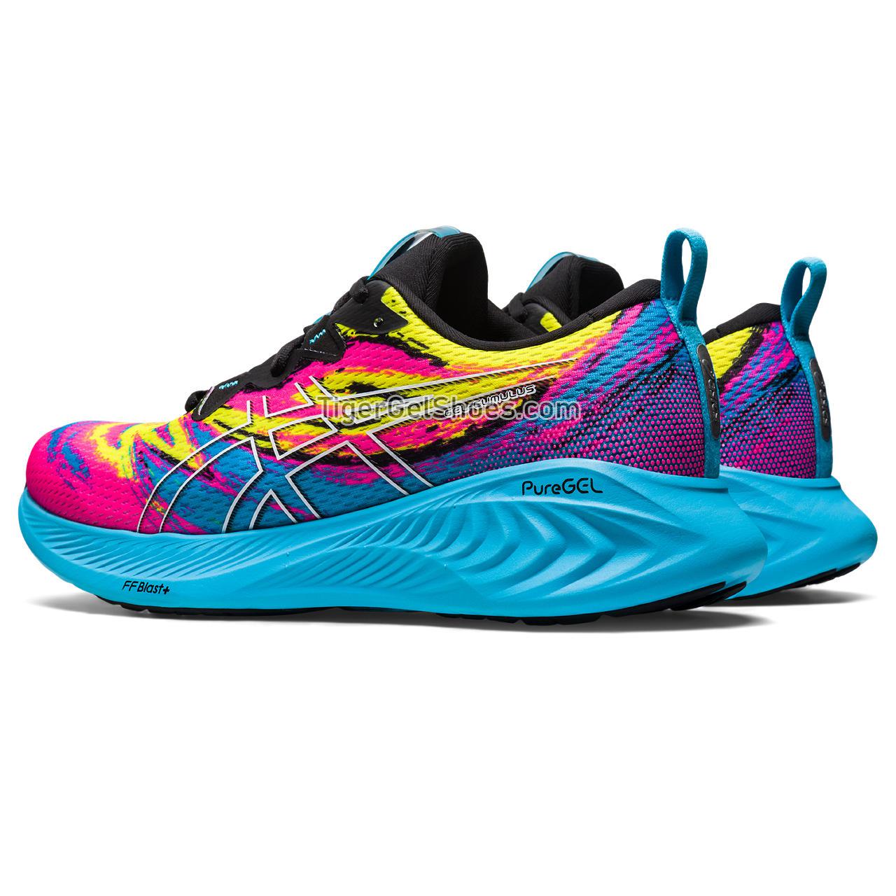 Asics Gel-cumulus 25 Aquarium/Vibrant Yellow 1011B768-400 Mens Shoes